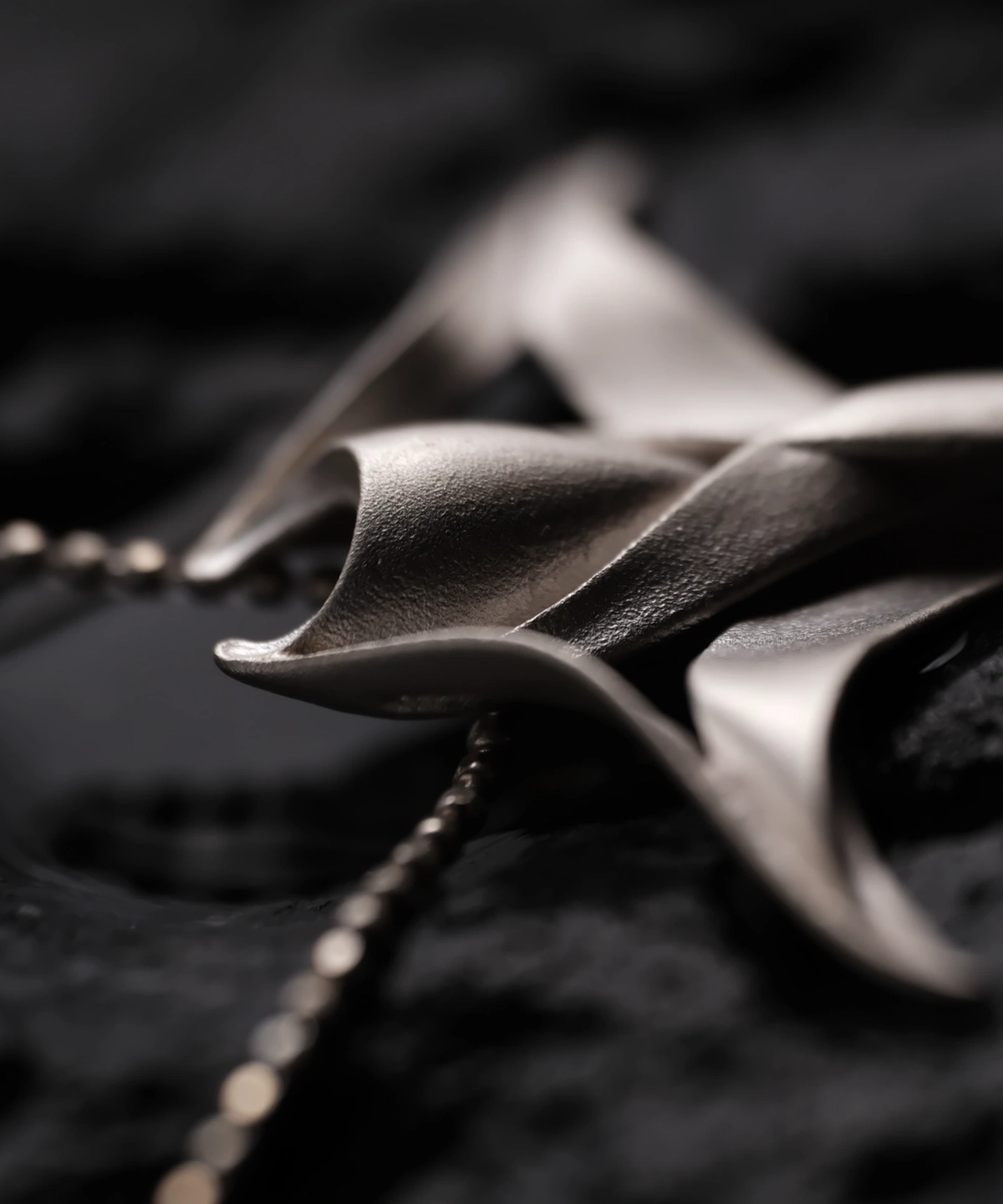 S925 Sterling Silver Stacked Manta Ray Necklace 03
