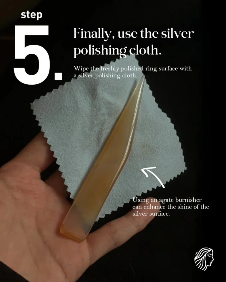 A DIY Tutorial for Sanding and Polishing a Sterling Silver Ring at Home 06