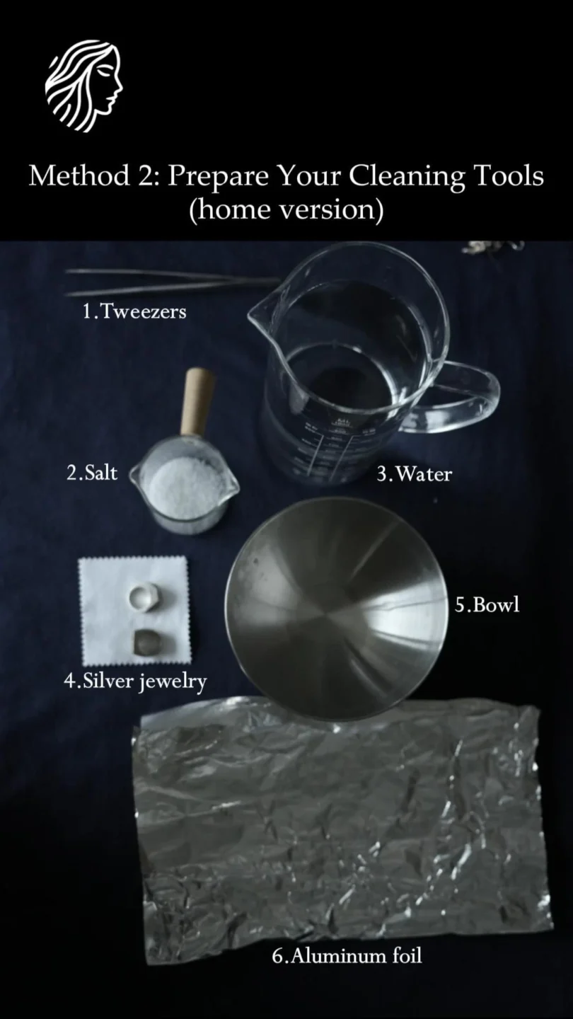 How to Clean Silver Jewelry at Home: 4 Essential Tips 4 Materials for Caring for and Cleaning Sterling Silver Jewelry 02