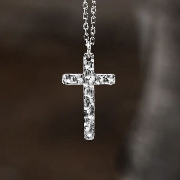 Cross Necklace Handmade 999 Silver Pendant 03 Cross Necklace Handmade 999 Silver Pendant 03