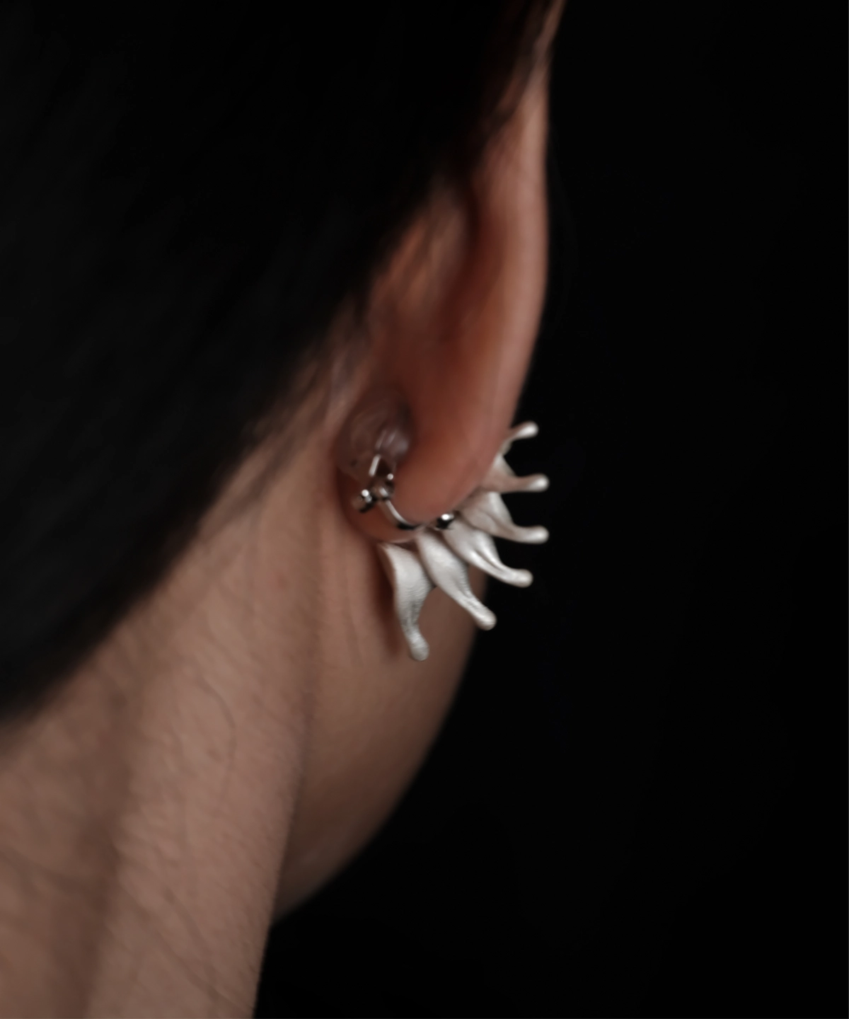 Spiral Ear Cuff S925 Sterling Silver Designer Earrings 03 Spiral Ear Cuff S925 Sterling Silver Designer Earrings 03