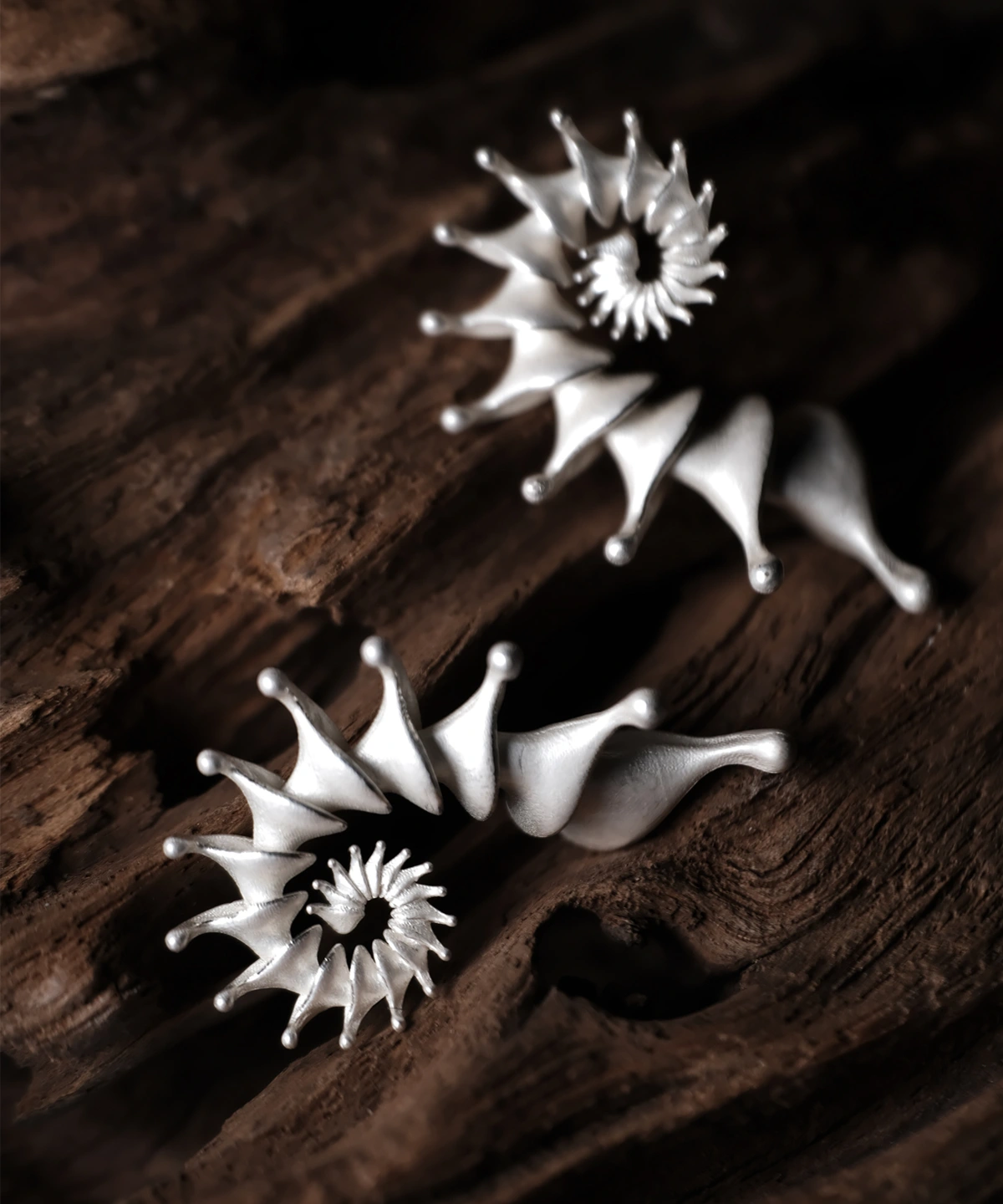 Spiral Ear Cuff S925 Sterling Silver Designer Earrings 05 Spiral Ear Cuff S925 Sterling Silver Designer Earrings 05