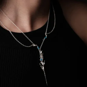 Tidewake-Handmade Elven Necklace With S925 Sterling Silver 03 Tidewake Handmade Elven Necklace With S925 Sterling Silver 03