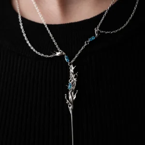 Tidewake | Handmade Elven Necklace With S925 Sterling Silver