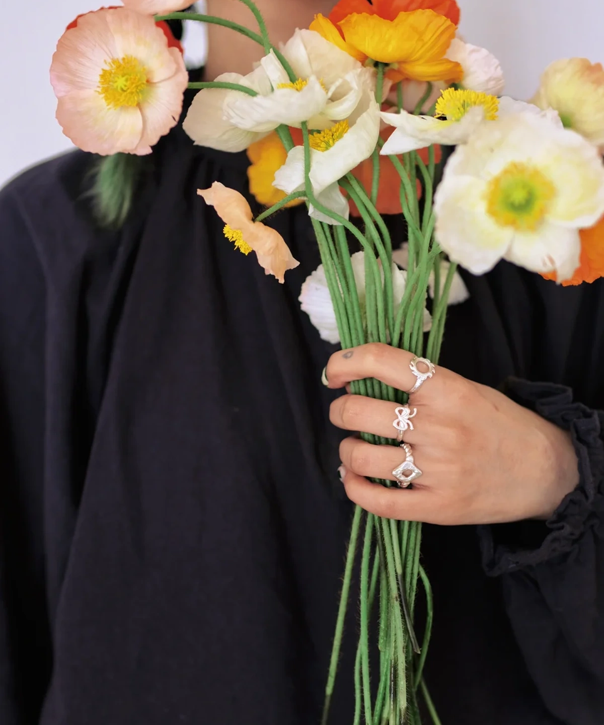 S925 Sterling Silver Stacking Rings Set in Minimal Line Designs 05 S925 Sterling Silver Stacking Rings Set in Minimal Line Designs 05