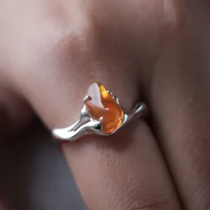 Custom Gemstone Rings One of a Kind Handmade Silver Ring 02