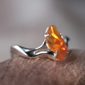 Custom Gemstone Rings One of a Kind Handmade Silver Ring 03