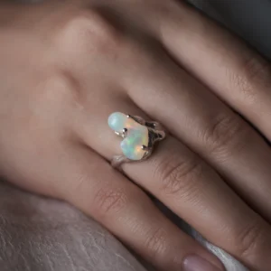 Custom Gemstone Rings One of a Kind Handmade Silver Ring 04 Custom Gemstone Rings One of a Kind Handmade Silver Ring 04