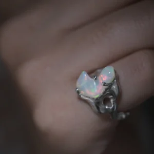 Custom Gemstone Rings One of a Kind Handmade Silver Ring 05 Custom Gemstone Rings One of a Kind Handmade Silver Ring 05