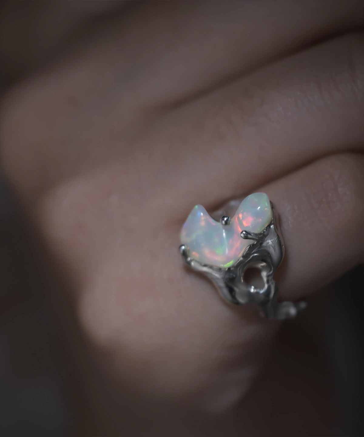 Custom Gemstone Rings One of a Kind Handmade Silver Ring 05 Custom Gemstone Rings One of a Kind Handmade Silver Ring 05