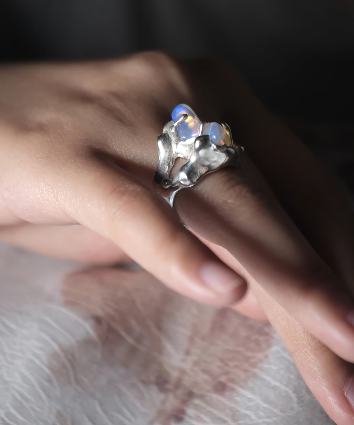 Custom Gemstone Rings One of a Kind Handmade Silver Ring 09 Custom Gemstone Rings One of a Kind Handmade Silver Ring 09