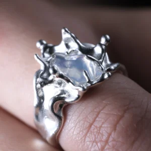 Custom Gemstone Rings One of a Kind Handmade Silver Ring 31 Custom Gemstone Rings One of a Kind Handmade Silver Ring 31