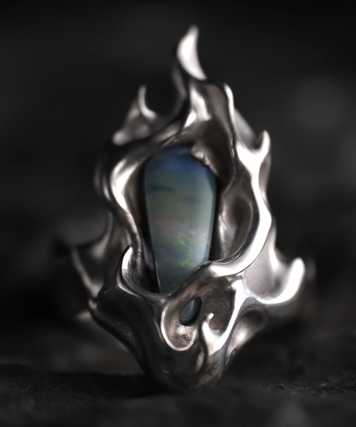 Custom Gemstone Rings One of a Kind Handmade Silver Ring 38 Custom Gemstone Rings One of a Kind Handmade Silver Ring 38