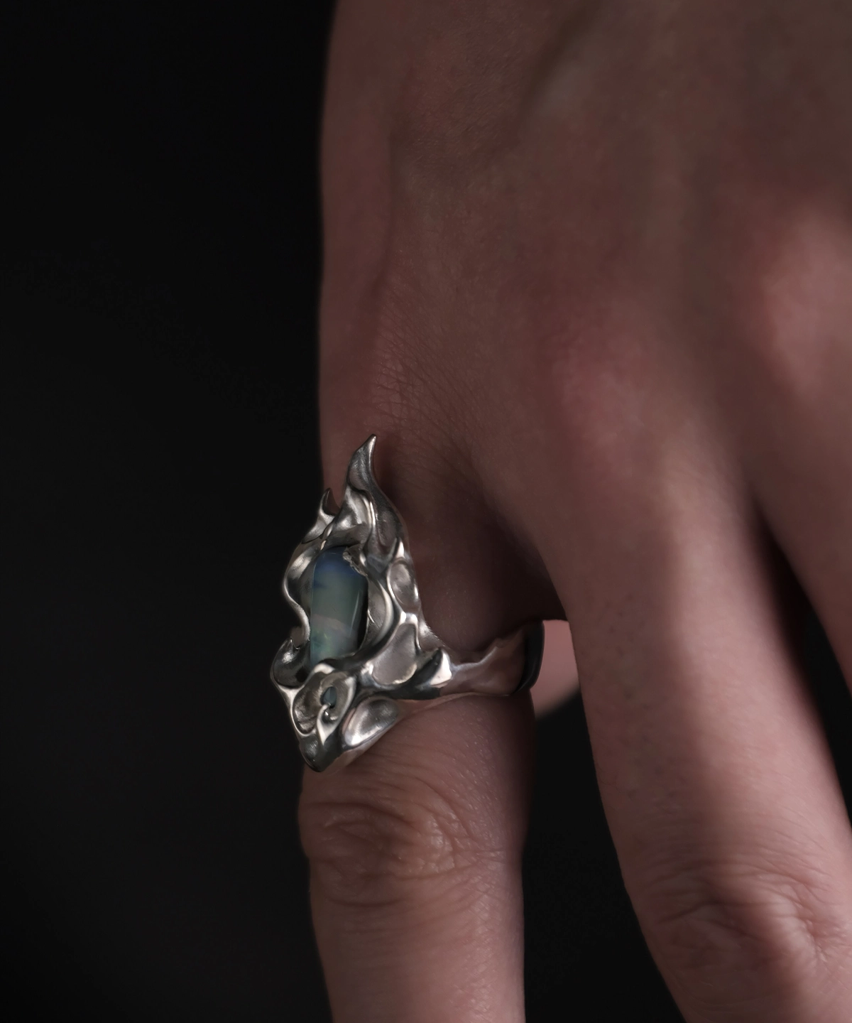 Custom Gemstone Rings One of a Kind Handmade Silver Ring 39 Custom Gemstone Rings One of a Kind Handmade Silver Ring 39