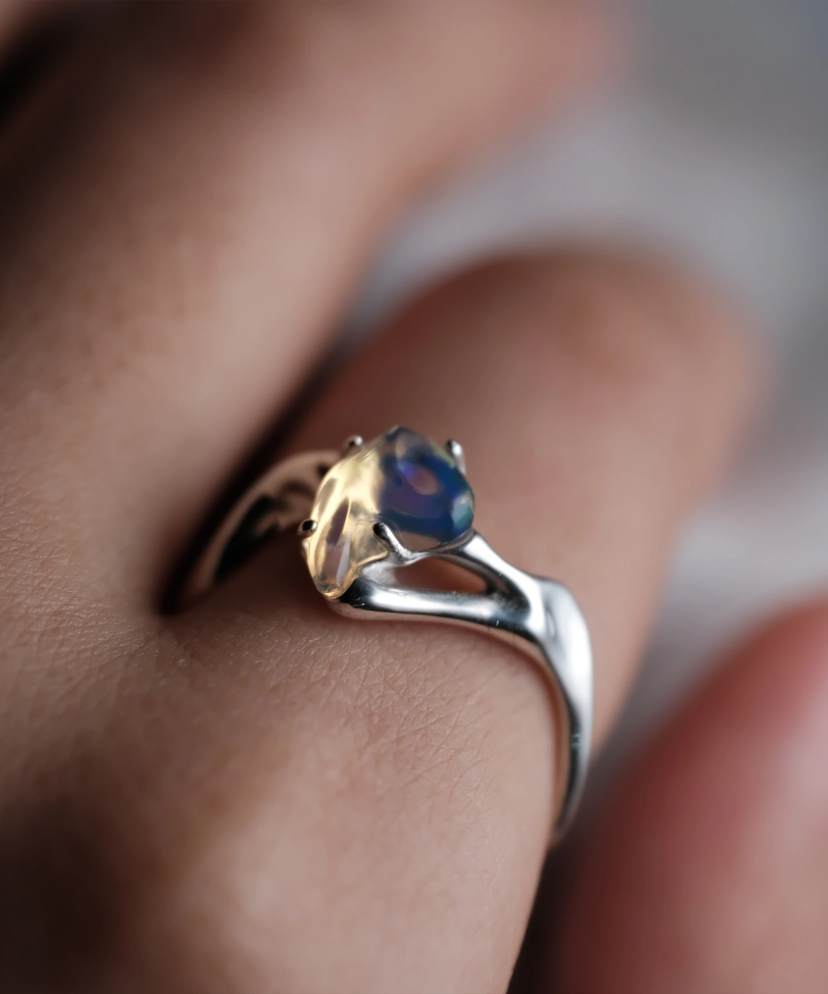 Custom Gemstone Rings One of a Kind Handmade Silver Ring 43 Custom Gemstone Rings One of a Kind Handmade Silver Ring 43