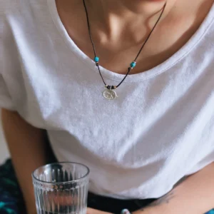 Horse Necklace Sterling Silver Turquoise Boho Leather Layered Necklace 11 Horse Necklace Sterling Silver Turquoise Boho Leather Layered Necklace 11