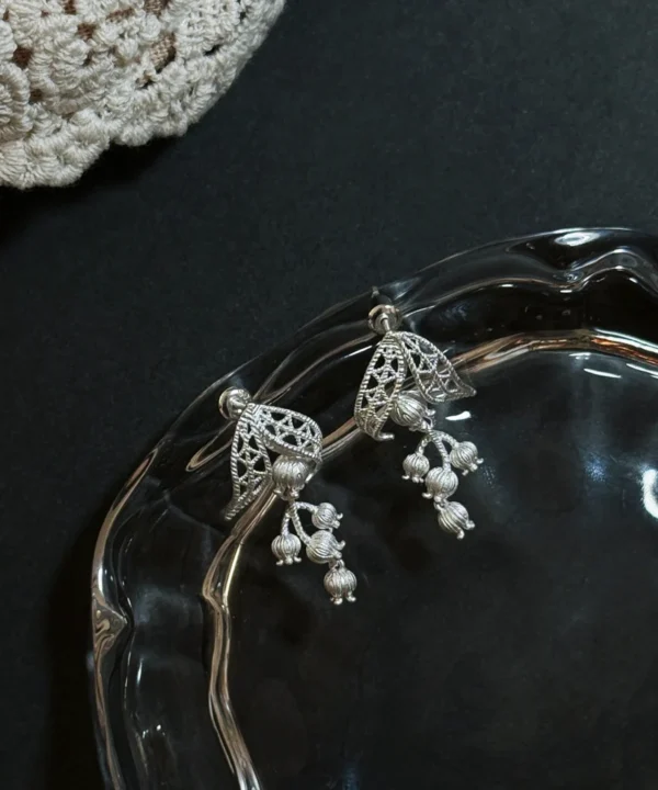 Lily of the Valley Earrings | May Birth Flower Jewelry