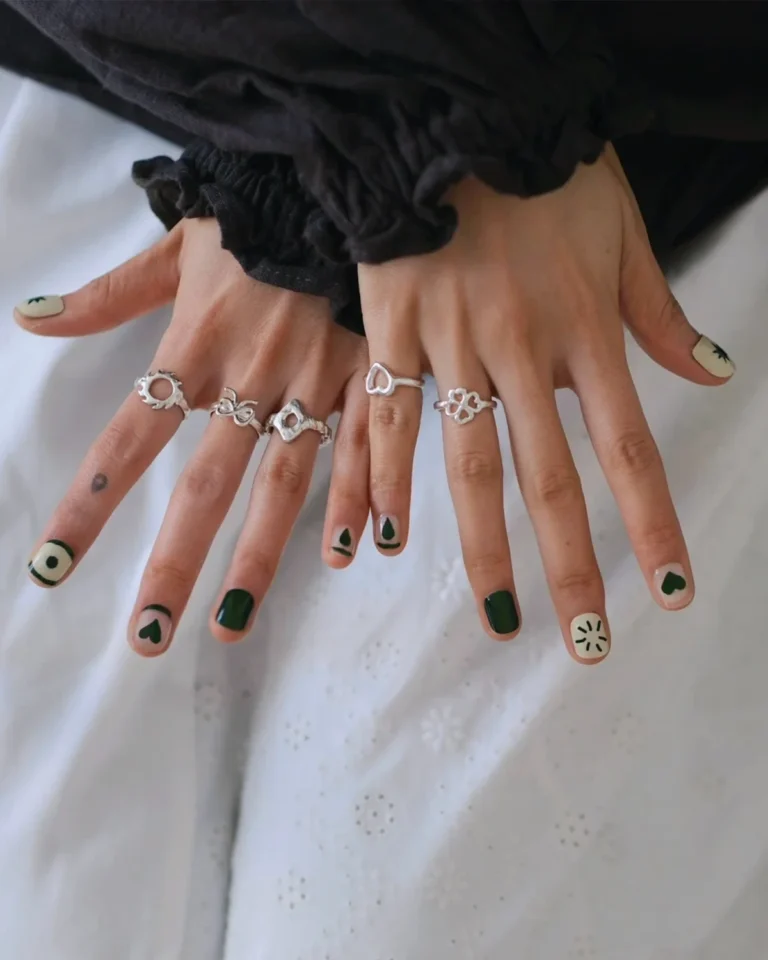Handmade silver rings collection featuring unique organic designs and artisan crafted jewelry